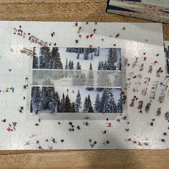 Gray Malin Puzzle 🧩 Backgammon Collection, Set of 2 Collectible - Picture 4 of 15